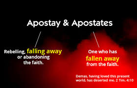 And lawlessness causes us to reap very bitter fruitage —misery, corruption, and death. What Is Apostasy What Is An Apostate Neverthirsty
