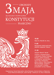 Zobacz najważniejsze informacje na naszej infografice. Obchody Uchwalenia Konstytucji 3 Maja Oficjalna Strona Miasta I Gminy Piaseczno