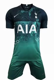 Nike youth tottenham hotspur fc stadium home ss jersey white. 2018 19 Tottenham Hotspur 2nd Away Green Soccer Uniform Soccer Uniforms Design Soccer Uniforms Football Sweater