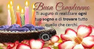 Buon Compleanno Buon Compleanno Auguri Di Buon Compleanno Compleanno