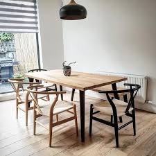 Vintage wooden dining table with turned legs. Spiky Oak Legs Dining Table By Strachel A F In 2021 Dining Table Legs Dining Table Live Edge Dining Table