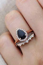 24 Unique Black Diamond Engagement Rings Black Diamond Engagement Ri Black Diamond Ring Engagement Black Engagement Ring Unique Black Diamond Engagement Ring
