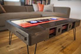 24 ocean waves only table, coffee table, epoxy resin ocean waves table, beach table, end table, unique round accent table no legs. These Retro Cassette Tape Coffee Tables Are Awesome Twistedsifter