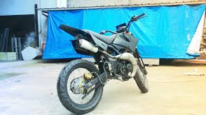 Satria 2 tak trail подробнее. Modif Supermoto Satria 2 Tak Youtube