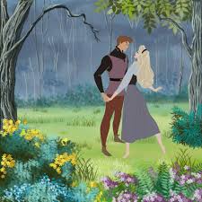 Day 23 Best Dance Scene Aurora And Prince Phillip In The Forest So Cute Disney Princes Disney Sleeping Beauty Disney