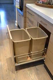 Pull Out Trash Can S I Think We Can Get The Hardware For This At Ikea Eclectic Kitchen Kitchen Design Home Kitchens