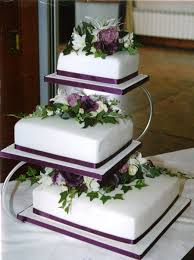 To serve afternoon tea properly, use each of the tiers to hold a course. Wedding Cake Ideas Thatweddinggirl Com
