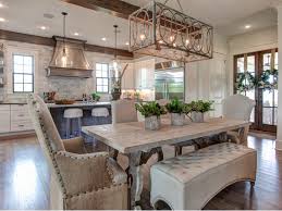 Pretty Kitchen And Dining Room With An Open Floor Plan Country Kitchen Designs Home Living Room Decor Country