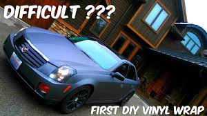 Diy car wrapping depends on the size of the foil and the chosen motif. First Time Diy Vinyl Wrap Short Overview Youtube