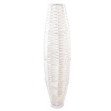 Led Stehleuchte Papier Textil Weiss H 120 Cm Etc Shop