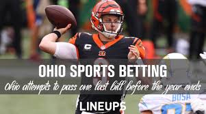 Legislative proposals haven't had the smoothest start to. Ohio Throws Hail Mary Attempt To Move Sports Betting Forward