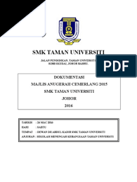Contextual translation of majlis anugerah pelajar cemerlang into english. Cover Majlis Anugerah Cemerlang Doc