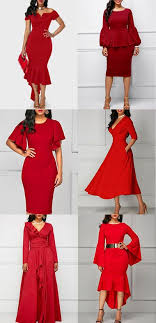 Red Dress Cute Dress Rosewe Dresses New Year Dresses Elegant Dresses Free Shipping Worldwide Red Dresses Classy 1940s Fashion Dresses Old Fashion Dresses
