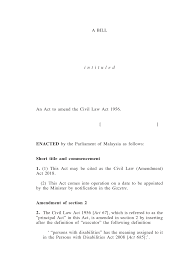 Laws of malaysia, act 67, civil law act 1956. 2