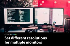 Dual monitor tools is a software package for windows users with dual or multiple monitor setups. How To Set Different Resolutions For Multiple Monitors On Windows 10