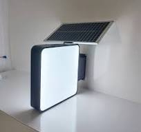 Solar Light Box Projecting Sign LED Waterproof Outdoor