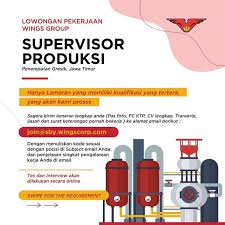 Seorang supervisor adalah seseorang yang diberi tugas dan tanggung jawab untuk mengelola sebuah produksi dan pelayanan kepada kosumen, membimbing dan mengarahkan bawahan guna mencapai tujuan organisasi. Lowongan Kerja Supervisor Produksi