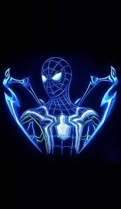Marvel Neon Spiderman Superhero Wallpaper Superhero