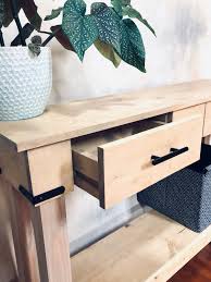 Entryway Table With Drawers Modern Farmhouse Entryway Table Console Table Sofa Table Desk Table Entryway Decor In 2020 Farmhouse Entryway Table Entryway Decor Entryway Tables