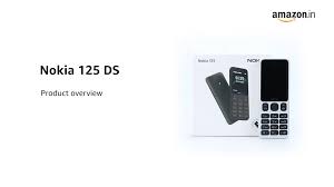 NOKIA 125 TA-1253 DS in Black : Amazon.in