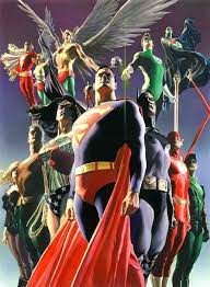 Check spelling or type a new query. Alex Ross Jla Secret Origins Giclee On Canvas Marvel Dc Comics Fine Art