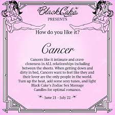 Well, a cancer man is never selfish in bed because his primary goal is to respect and fully satisfy his partner's needs first. Pin On Products