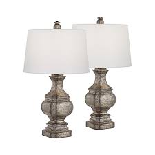 Each lamp requires one (1) 100 watt bulb, not included. Alexandra Set Of 2 Table Lamps El Dorado Furniture