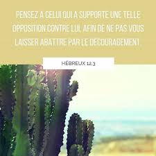 La Bible Verset Illustre Hebreux 12 3 Pensez A Celui Qui A Supporte Une Telle Opposition Contre Lui Afin De Ne Pas Vous Laisser Abat Bible Jesus Courage