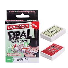 The value of each player's hand is then counted and they receive the amount of monopoly money they have earned. Card Game Monopoly Deal Board Game Order By Product Relevance Abayzon