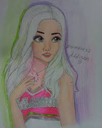 Stat Di Art On Instagram Megdonnelly Stardianaartzombies Zombies2 Adison Stardianaart In 2020 Zombie Disney Zombie Wallpaper Zombie 2