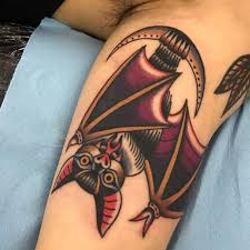 Bat silhouettes are making great small tattoos, either gothic or poetic. Bat Tattoos Images And Design Ideas Tattoolist