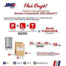 Rumus keliling pesegi panjang : Jnemgl V Twitter Asih Bingung Menghitung Volumetrik Jne Suatu Paket Akan Dikenakan Volumetrik Apabila Volume Ukuran Paket Tersebut Lebih Besar Dari Berat Aktualnya Rumus Volumetrik Jne Panjang X Lebar X Tinggi