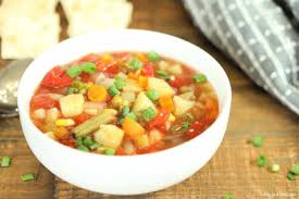 For longer term storage, freeze in an airtight container for up to 3 months. Slow Cooker Vegetable Soup Recipe Easy Vegetable Soup Recipe