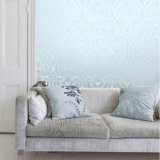 Shimmer Damask Metallic Wallpaper Teal Silver Metallic Wallpaper Wallpaper Uk Home Decor