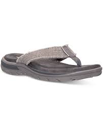 The cushioning on the sole wore out quite fast but still a great shoe. Skechers Men S Relaxed Fit Supreme Bosnia Sandals From Finish Line Reviews Finish Line Men S Shoes Men Macy S