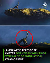 James Webb telescope reveals 31 Atlas object