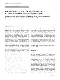 Total alocatii stat ( rd.1 la rd. Pdf Febrile Response Induced By Cecal Ligation And Puncture Clp In Rats Involvement Of Prostaglandin E 2 And Cytokines Vol 201 Pg 219 2012