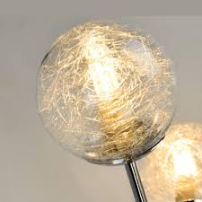 Glass ball shape give a sense of harmony to any room with its simple design. Dllt Clear Glass Ball Lamp Shade Of 5 Way Floor Lamp One Pack Walmart Canada