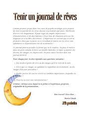 Reve journal interpretation et signification du symbole journal, rever de journal. Consignes Journal De Reve Par Marie Claude Fichier Pdf