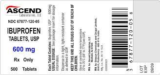 For the relief of mild to moderate pain oral dosage 200 to 400 mg orally every 4 to 6 hours as needed maximum dose: Ibuprofen Tablets Usp 400mg 600mg And 800mg
