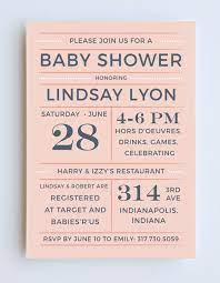 Dotted Lines Girl Baby Shower Invitations Baby Shower Invites For Girl Simple Baby Shower Invitations Unique Baby Shower Invites