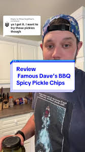 Replying to @R0am1ngD3ad Review Famous Dave’s BBQ Spicy Pickle Chips