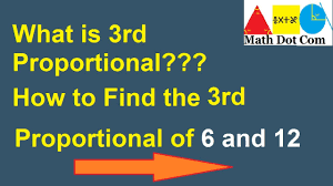 For example, a worker may be paid according to the number of hours he worked. How To Find Fourth Proportional Of Three Numbers Math Dot Com Youtube