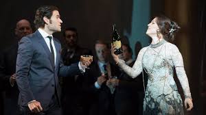 This song is the heartbreaking aria from verdi's opera la traviata. giuseppe verdi's opera la traviata tells the story of courtesan violetta valery, who finds love unexpectedly even as she is dying. La Traviata Brindisi The Drinking Song Glyndebourne Youtube