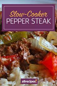 Slow Cooker Pepper Steak Recipe Pepper Steak Slow Cooker Stuffed Peppers Crockpot Recipes Slow Cooker