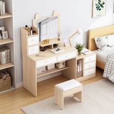 Legacy classic kids inspirations boutique desk with vanity mirror 3830. Modern Vanity Mirror Dressing Table With Mirror Deluxe Make Up Table Wood Drawer Dresser China Bedroom Dresser Dresser Table Made In China Com