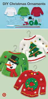 Creativity For Kids Holiday Sweater Ornaments Kit In 2020 Kids Christmas Christmas Crafts Felt Christmas Ornaments
