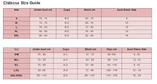 Chilirose Size Guide Marys Lingerie