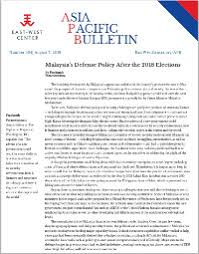 The election commission (ec) must now call for elections within 60 days. Malaysia S Defense Policy After The 2018 Elections East West Center Www Eastwestcenter Org