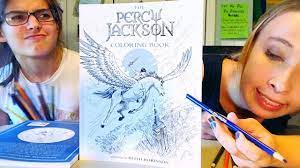 The book comes out aug. The Percy Jackson Coloring Book Youtube